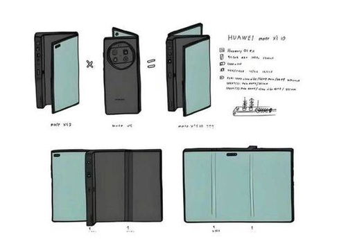 华为硬刚苹果 全球首款三折叠手机再次刷新科技高度